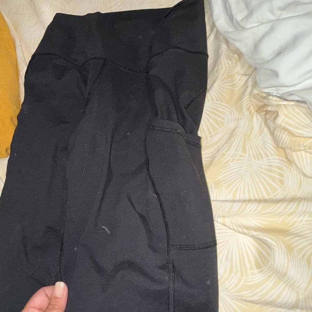 Black High-Waisted Leggings